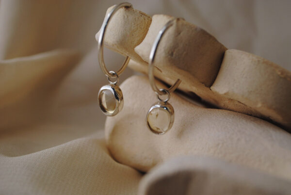 Pendientes Citrino